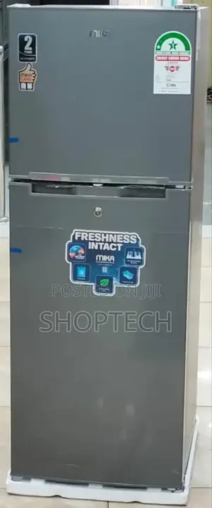 Mika 138L Double Door Fridge
