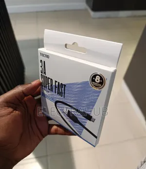 Tecno 3A Type C Super Fast Charger New Sealed in a Shop