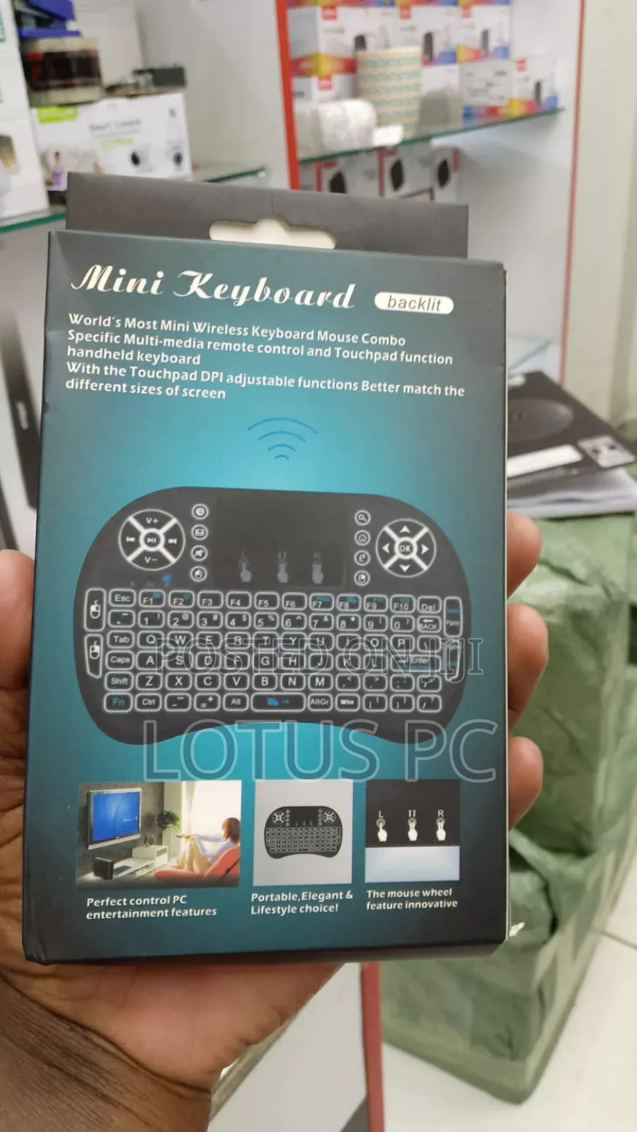 Mini Keyboard Backlit Wireless