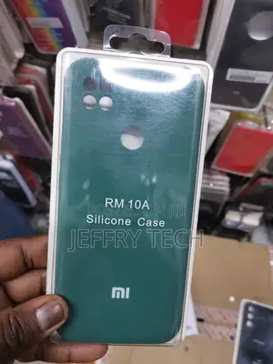 Green Silicone Cases for Xiaomi Redmi 10asoft Shockproof