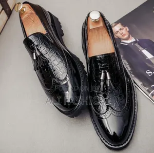  _Classy Leather Casual Shoes