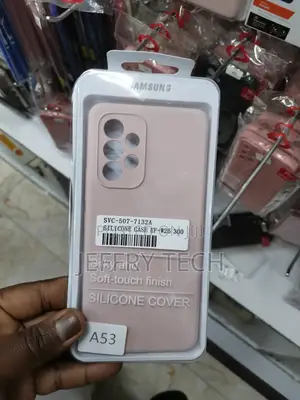 Peach Galaxy A53 5G Soft Silicone Cover