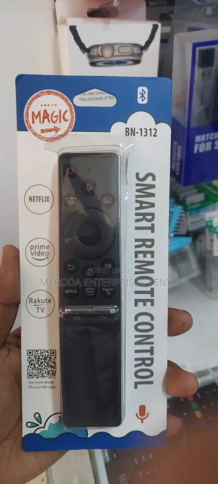 New Samsung Remote Control With Voice Command Button