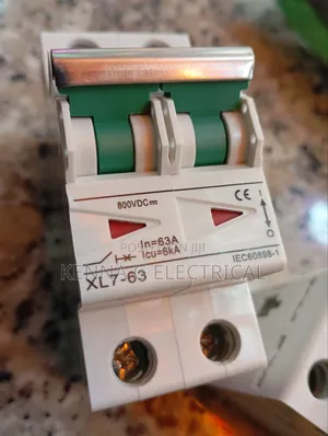 Din Rail Mounted 63A DC MCB 2pole