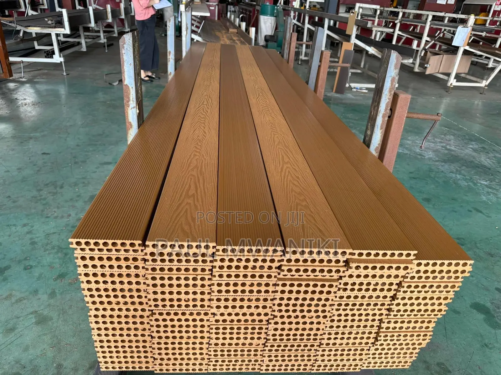 Wood Plastic Composite Decking, 6” * 2.8m
