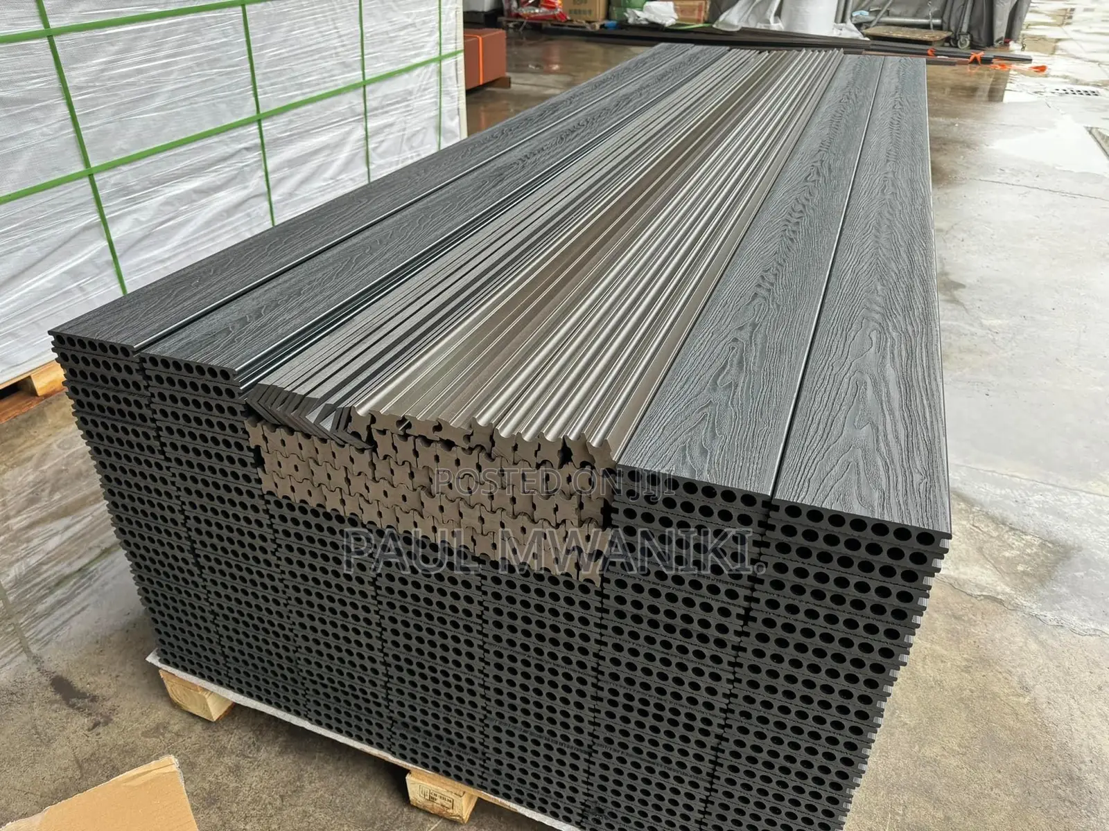 Wood Plastic Composite Decking, 6” * 2.8m