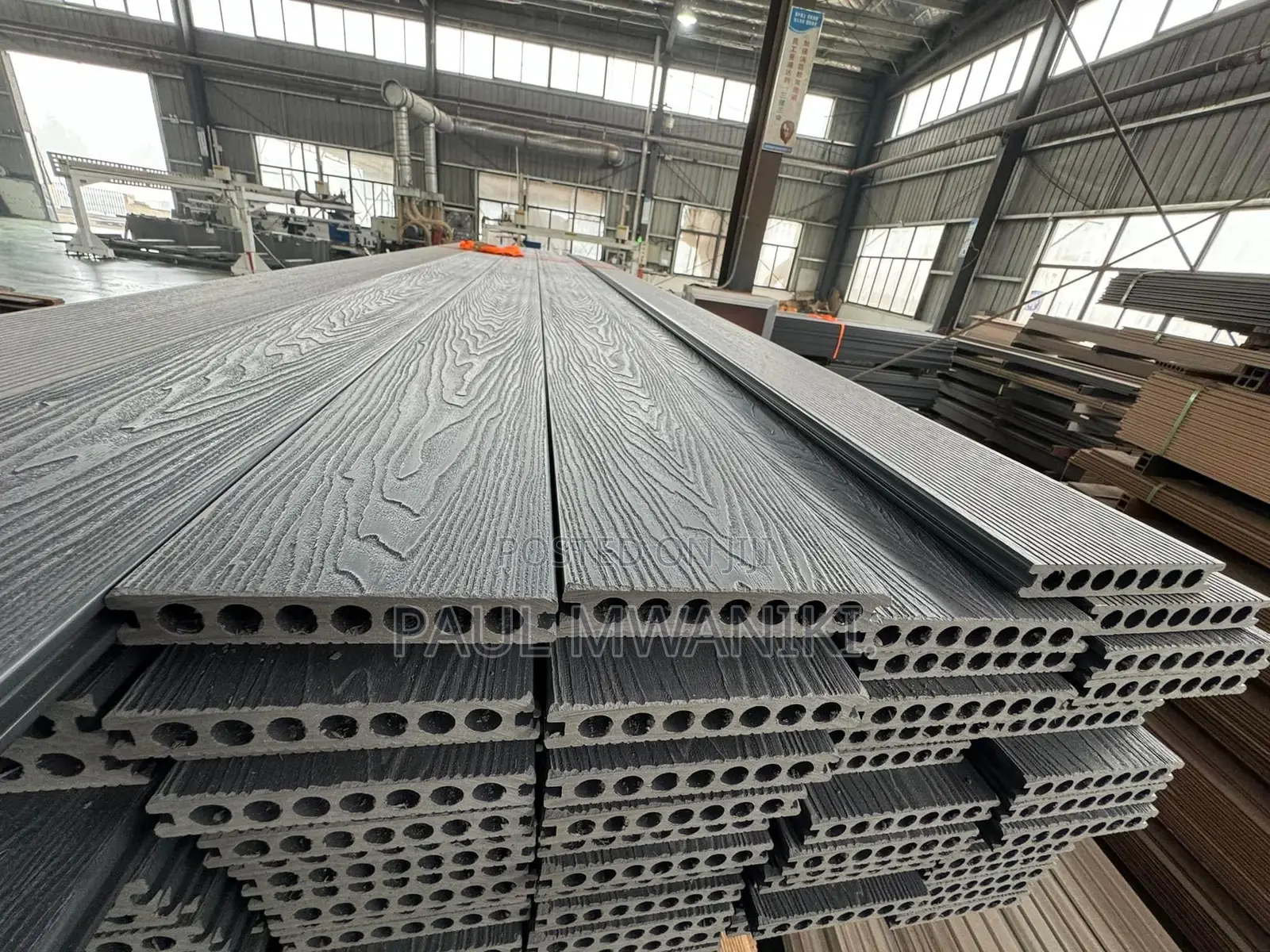 Wood Plastic Composite Decking, 6” * 2.8m