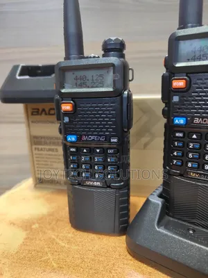 Industrial Walkie Talkie UV 5R Plus ,( Two Radio)