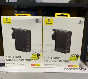 Baseus Gan5 Pro 100W 4 Port Fast Charger