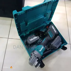 Makita Cordless Grinder, Two Batteries + Charger