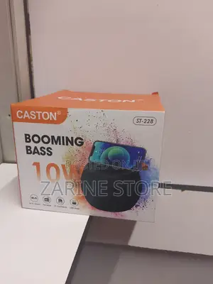 Portable Loud Speaker, 10 Watts Booming Bass Speaker