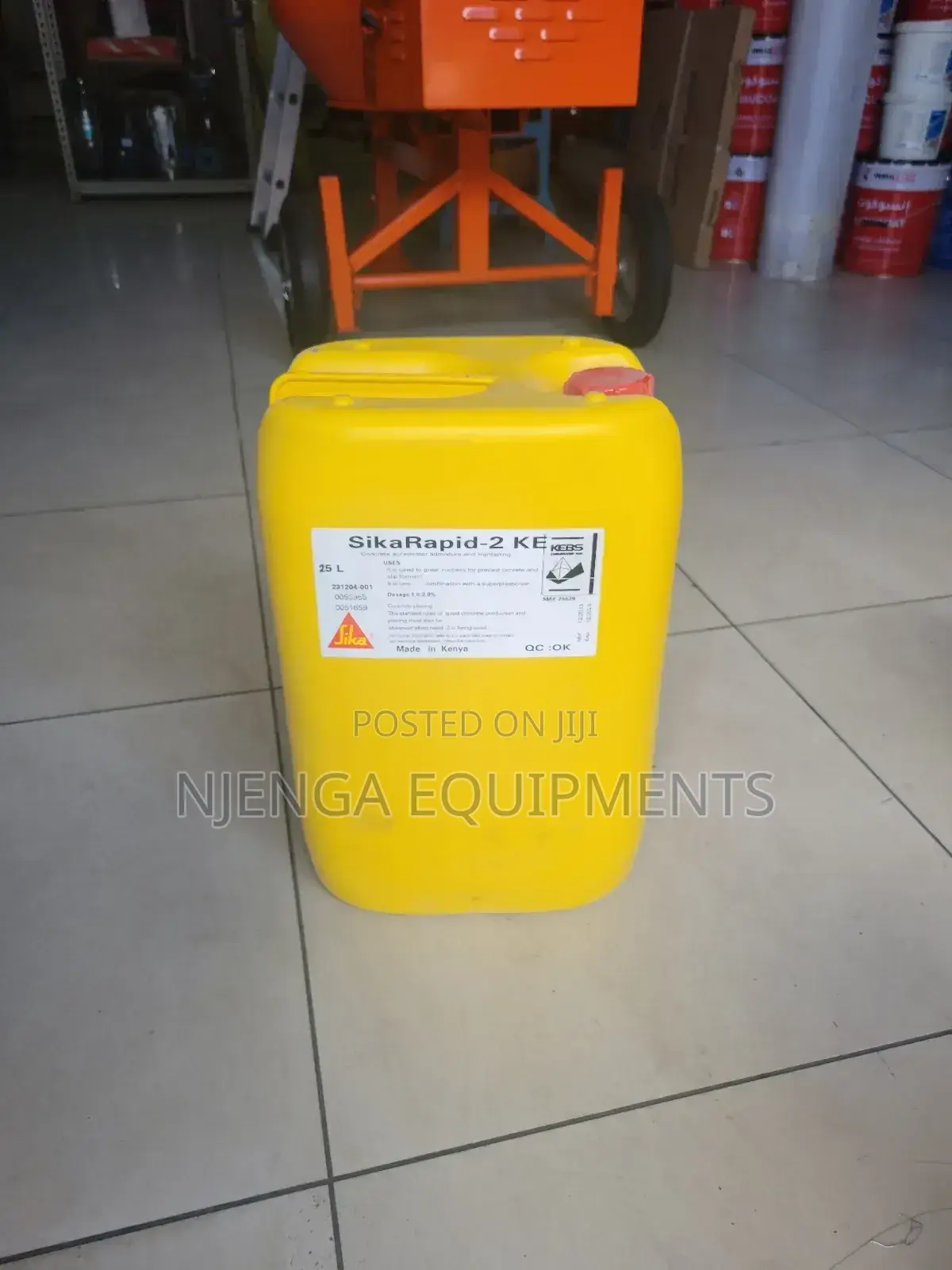 Sika Rapid - 2 Concrete Accelerator Admixture and Hardening