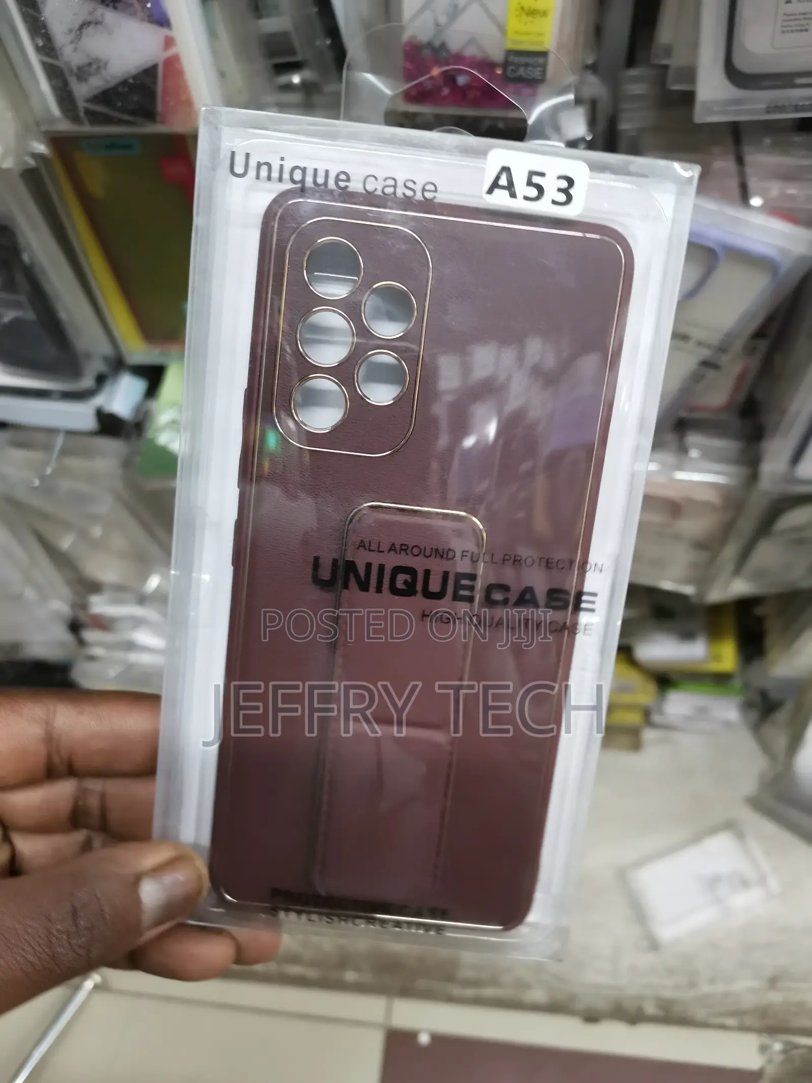 TPU Plating Bumper Hand Strap Shockproof for Samsung A53
