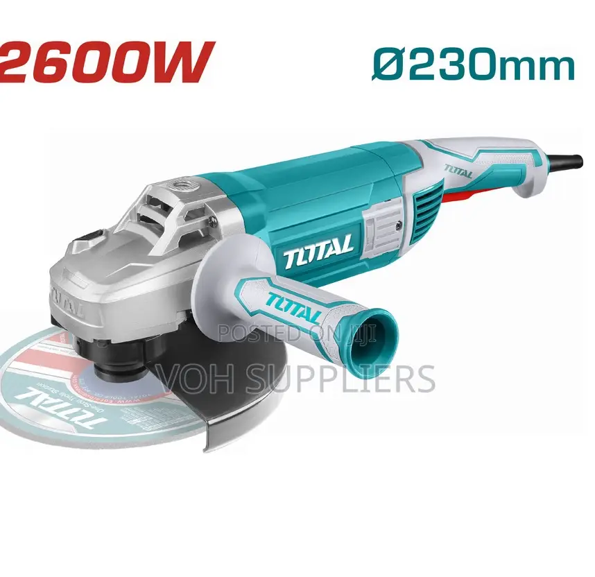 Total TG1262306 Angle Grinder 2600W
