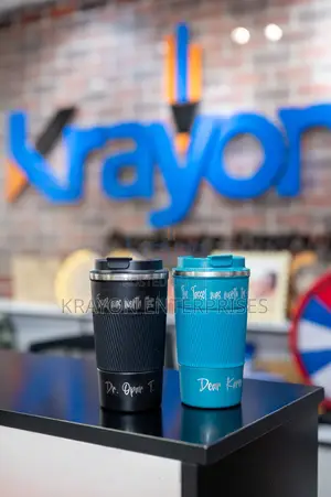 Engraved Coffee Thermal Mug