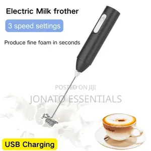 Rechargeable Milk Frother and Mixer