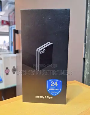 New Samsung Galaxy Z Flip6 256 GB Black