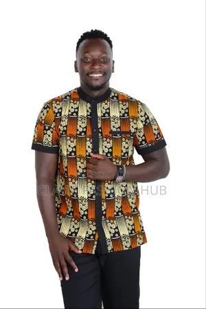 Stylish Kitenge Shirt for Men