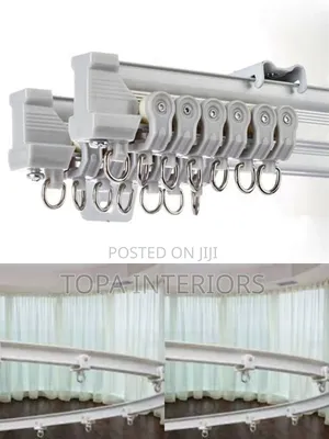 Ceiling Curtains Bendable Curtain Rails and Accessories