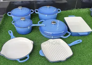  Blue  * *Enamel Cast Iron Cooking Pots*