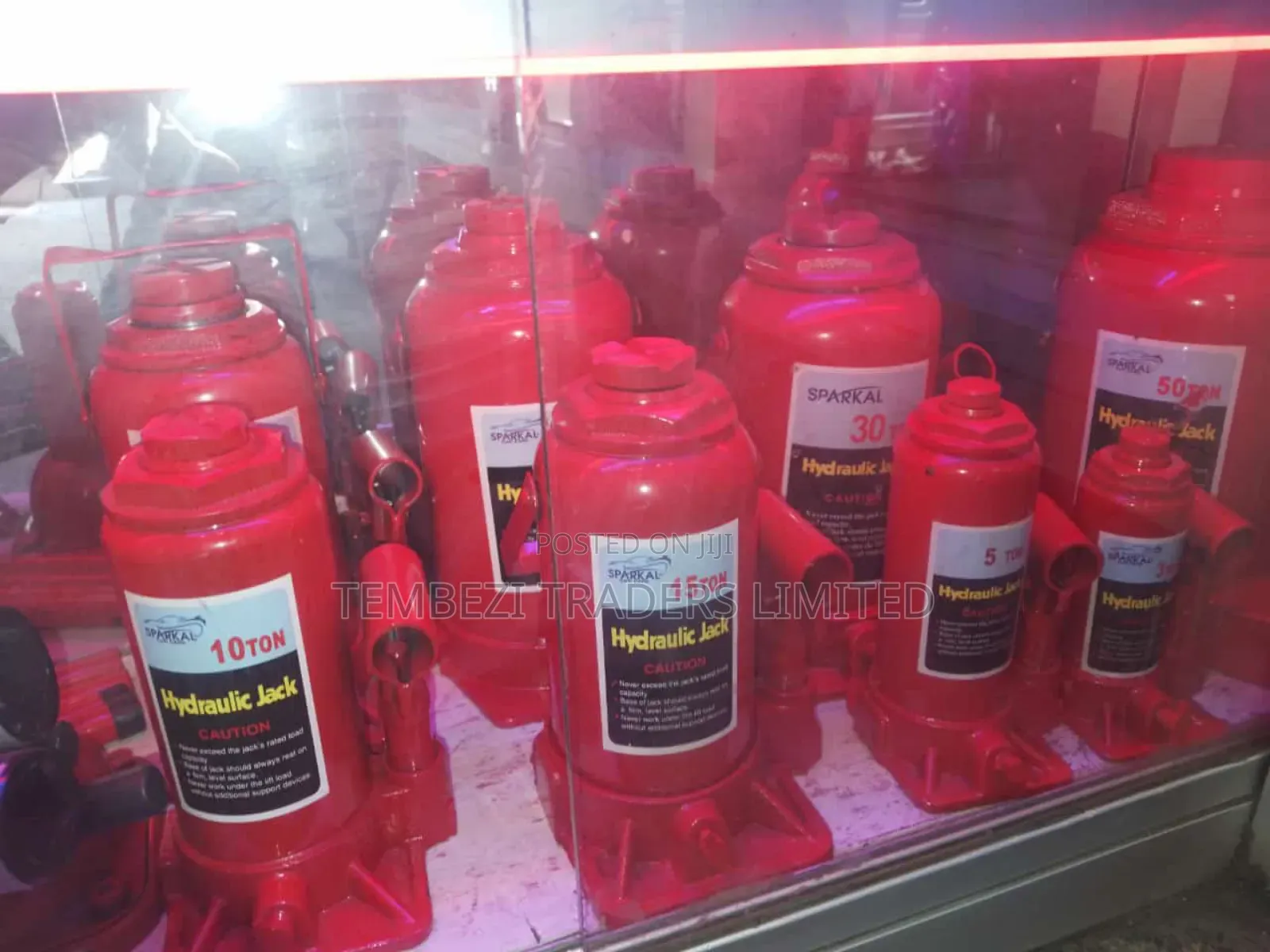 Heavy-Duty Hydraulic Jack 30 Tons
