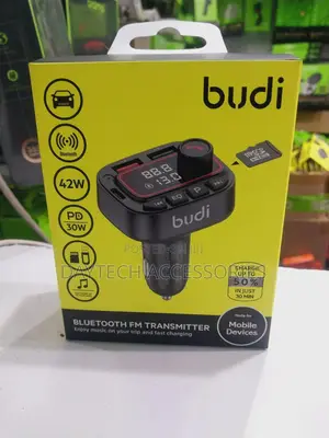 Budi Car Modulator Fm Transmitter - Support Tf Card Playing