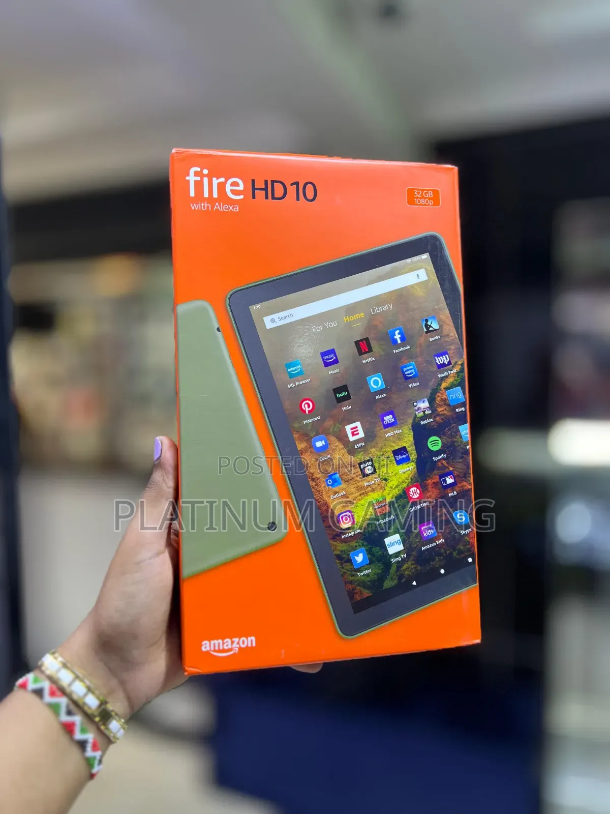 New Amazon Fire HD 10 32 GB Green