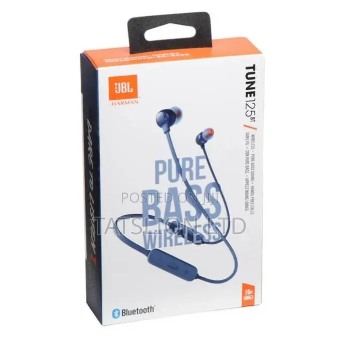 JBL Tune 125BT Neckband Black
