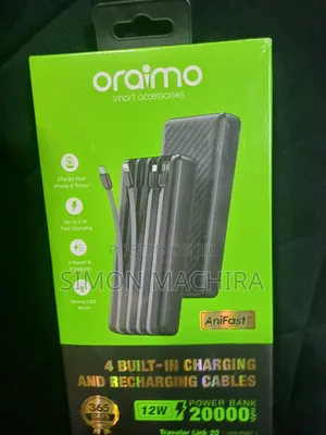 Best Quality Oraimo Power Bank 20000mah