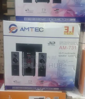 Amtec Am-731 3.1ch Sub Woofer Bluetooth System-fm,Usb-20000w