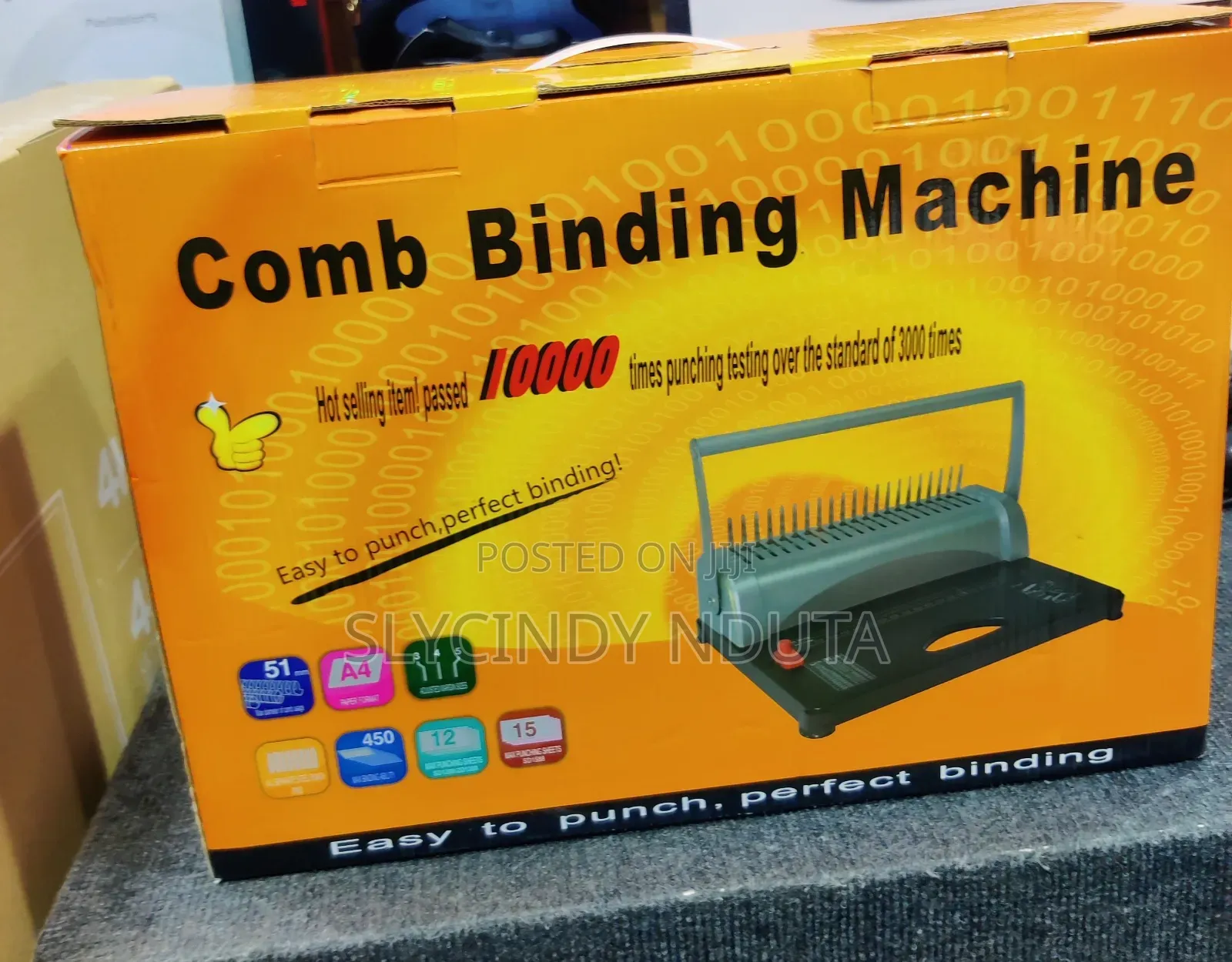 Comb Binding Machine