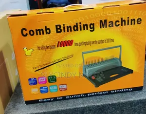 Comb Binding Machine