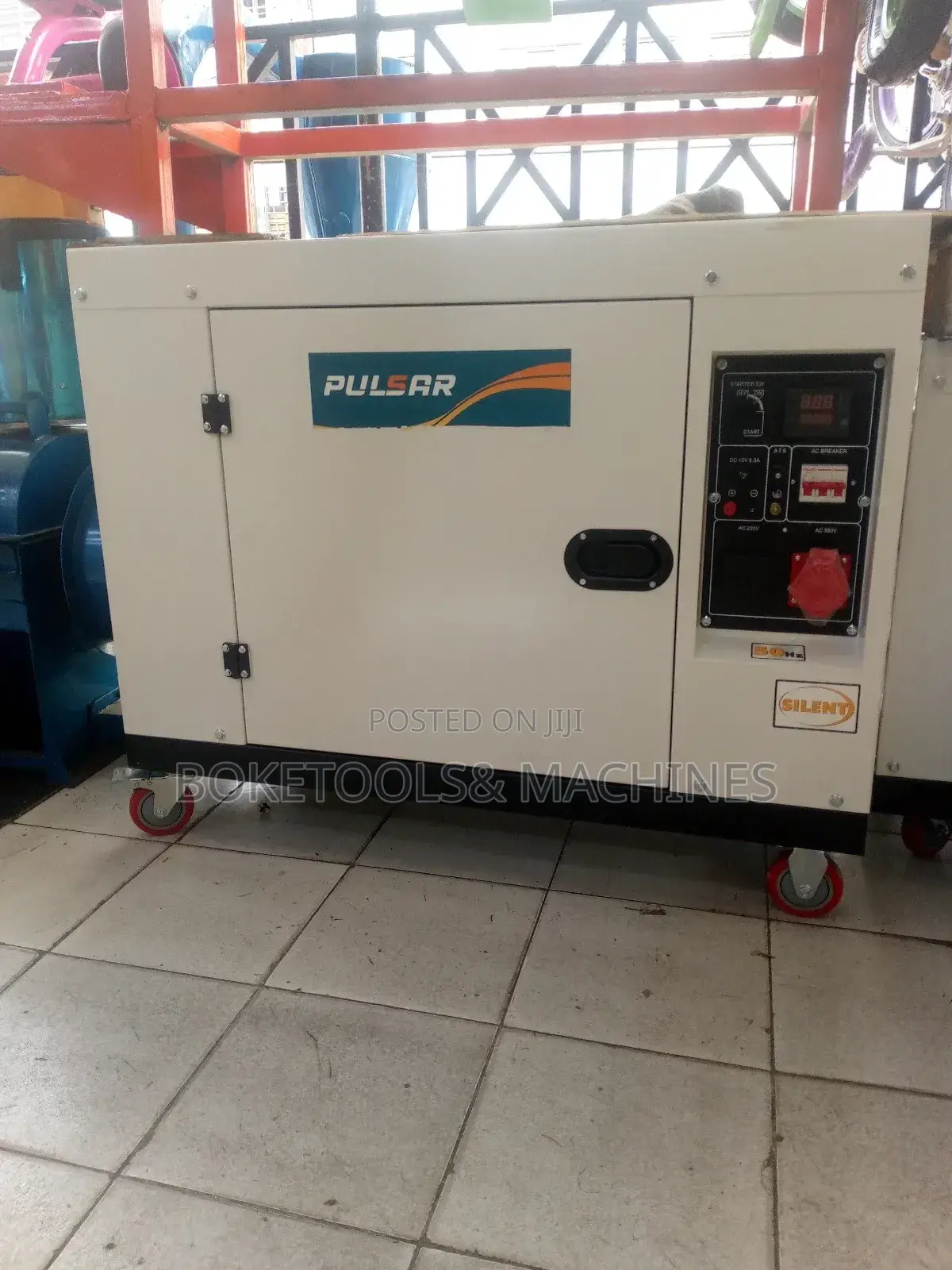 Pulsar 25kva Single/Three Phase Diesel Generator With Ats