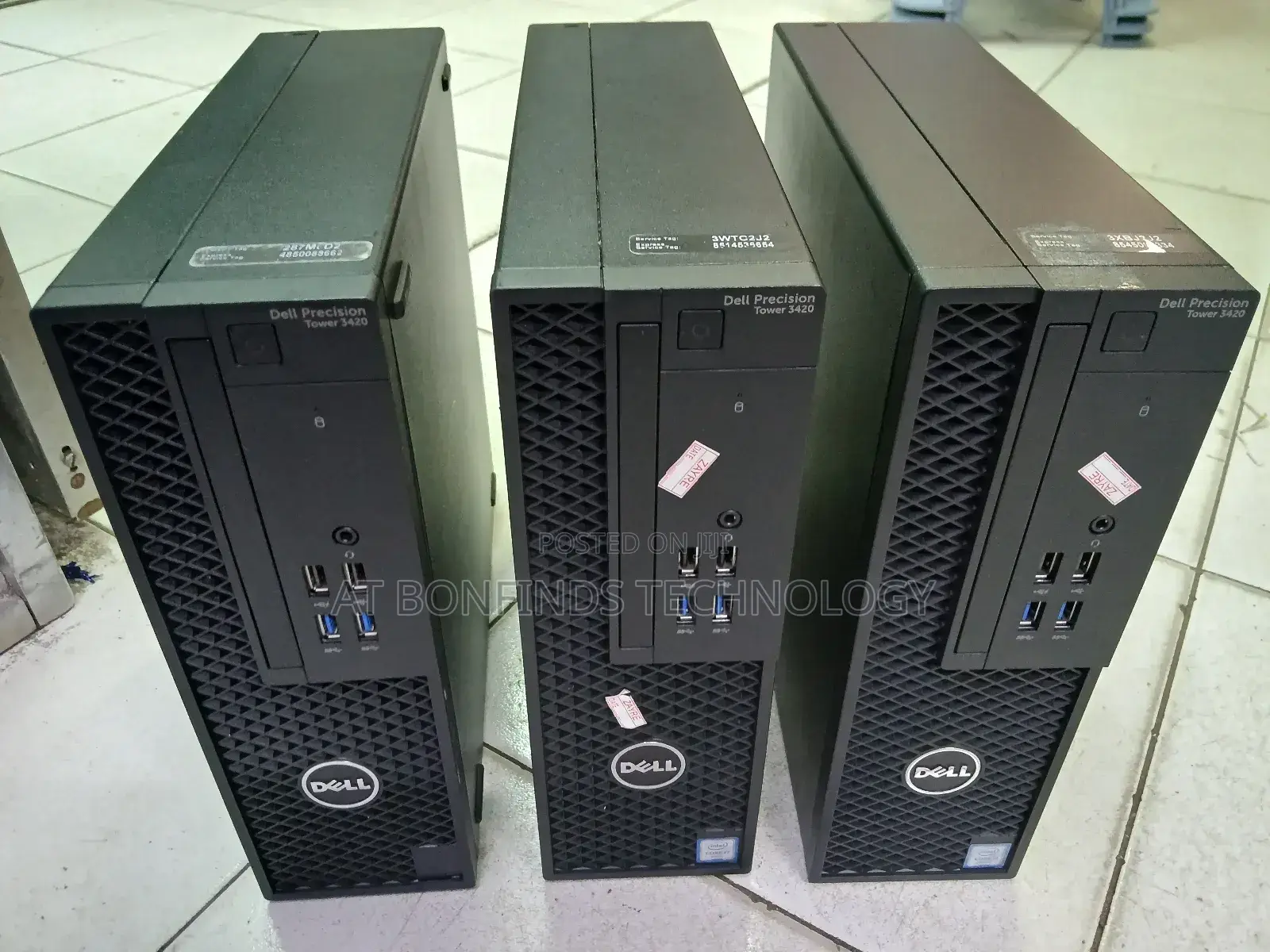 Desktop Computer Dell Precision 3000 16GB Intel Core I7 SSD 256GB