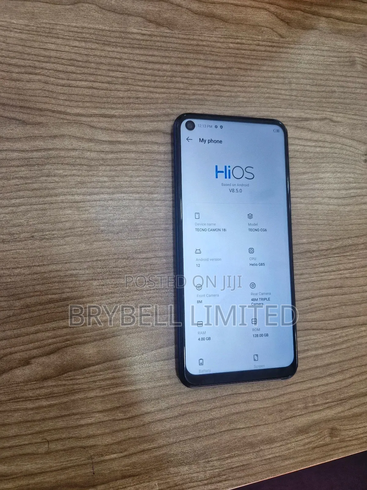 Tecno Camon 18i 128 GB Blue