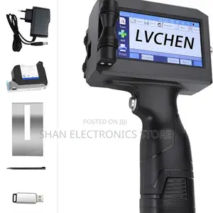 Barcode Qr Code Label Logo Printing//Handheld Inkjet Printer