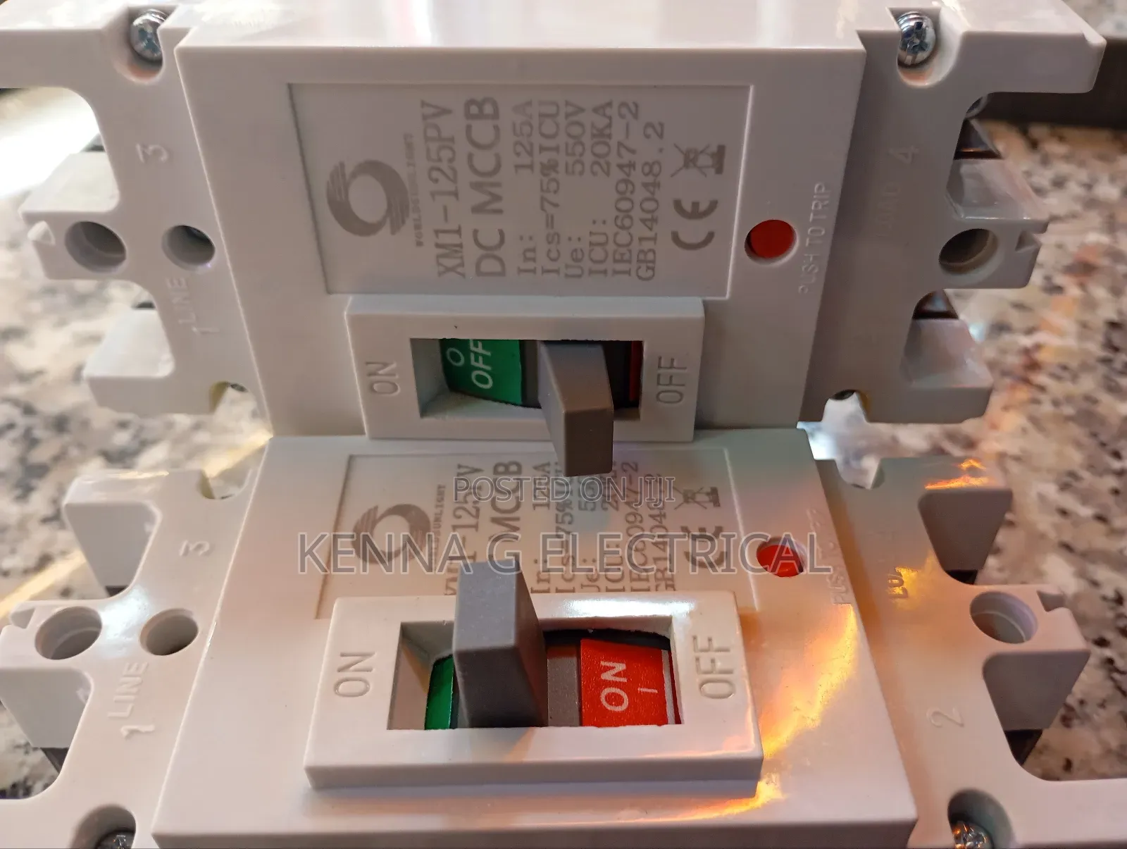 Circuit Breakers McCb Circuit Breaker Dc 125A