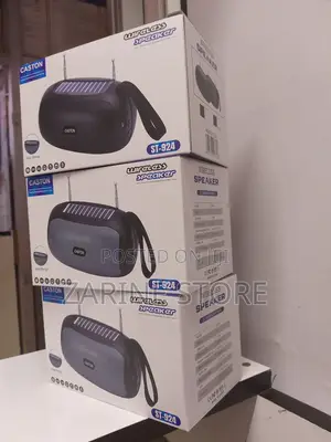 Wireless Speaker ST-924 Portable Solar, Electric Speaker