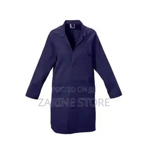 Navy Blue Dust Coat Medium Size