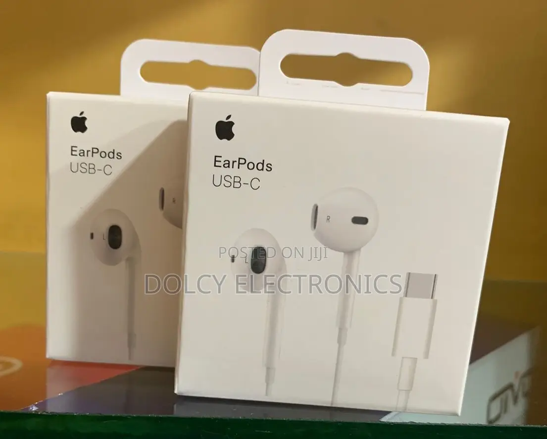 Apple Earpods Headphones With USB-C Plug