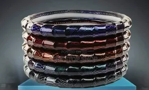 Colored Shiny Smooth Steering Wheel Covers