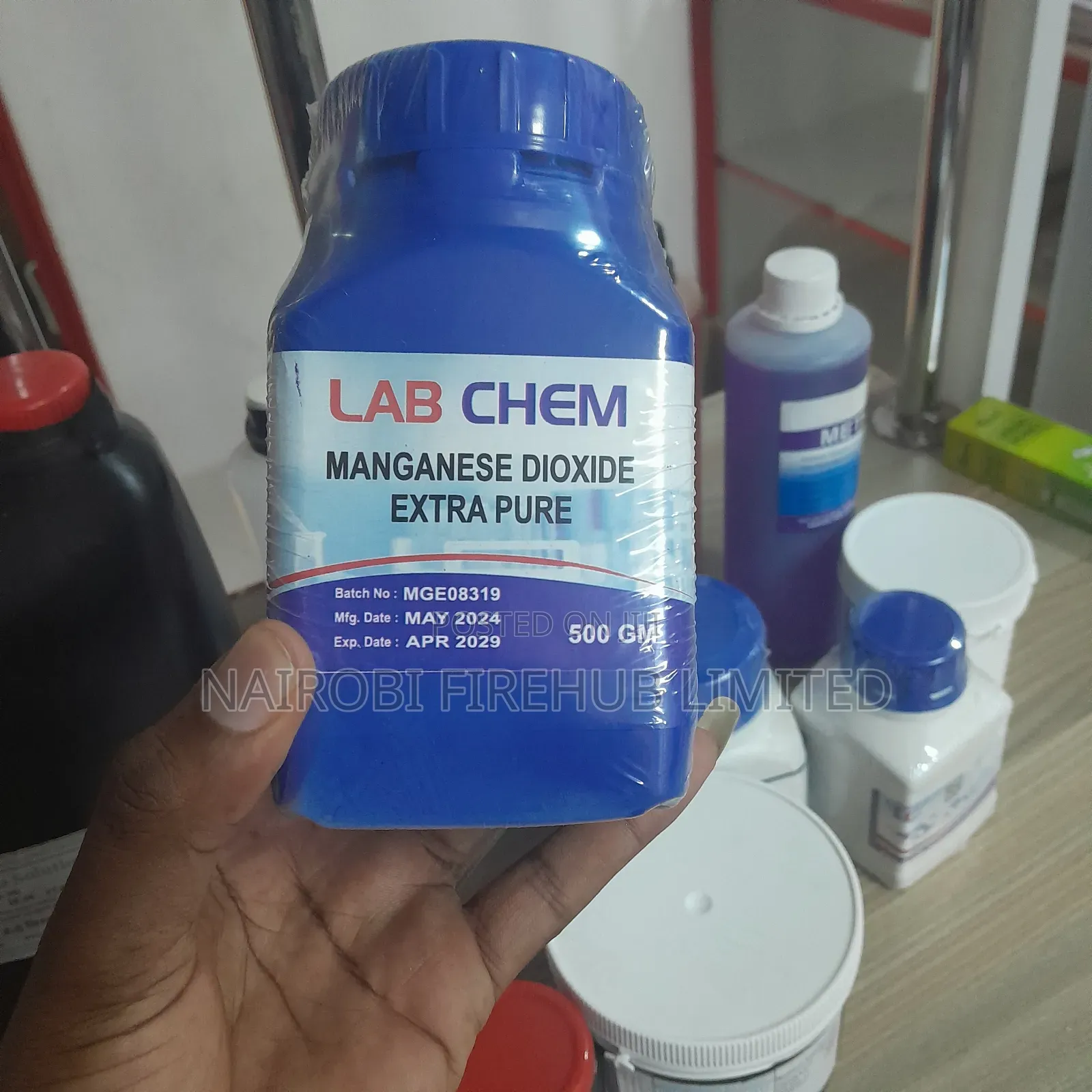 School Laboratory Chemicals