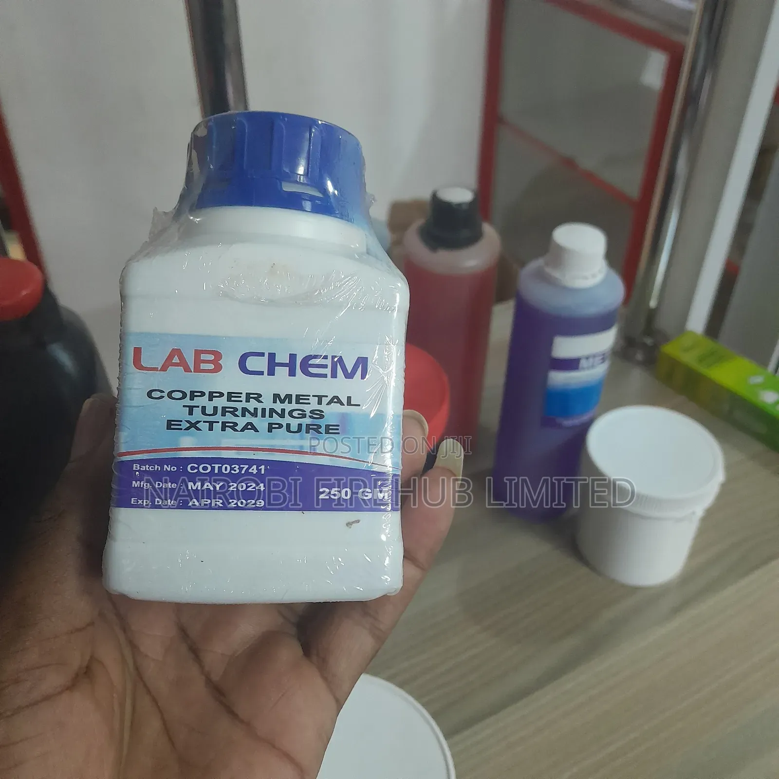 School Laboratory Chemicals