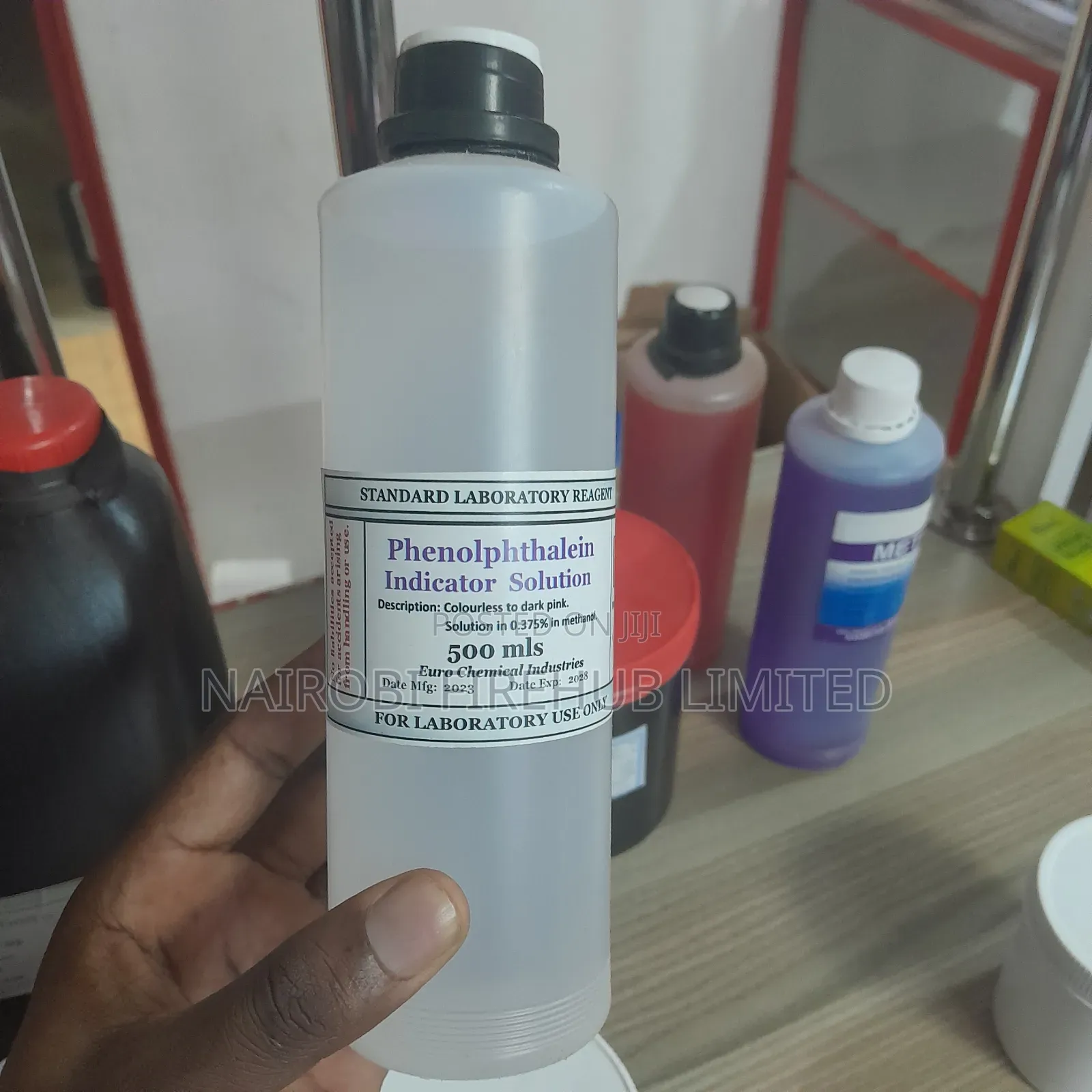 School Laboratory Chemicals