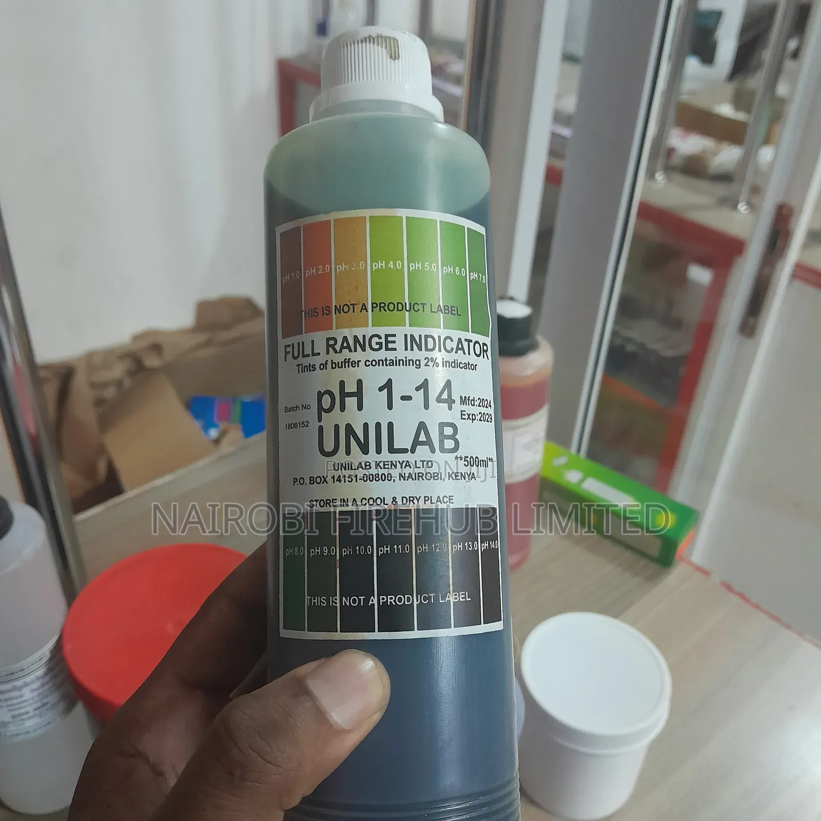 School Laboratory Chemicals