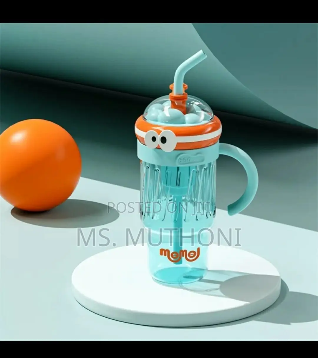 Ice-Cream Cup/Milkshake Cup With Infuser Straw