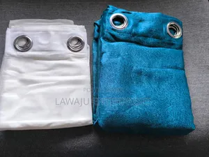 3 Pc Turquoise Curtains