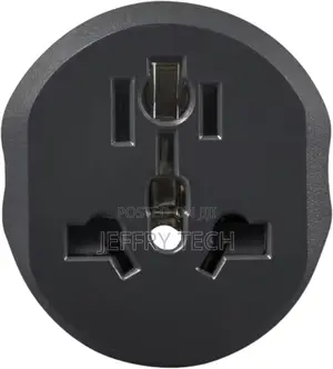 Travel Plug Adapter Converter, White and Black