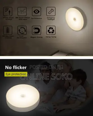 Rechargeable Motion Sensor Light Intelligent Induction Lamp