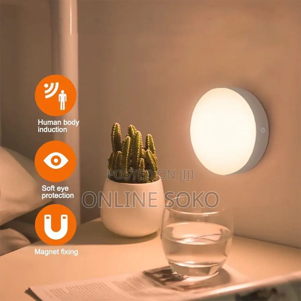 Rechargeable Motion Sensor Light Intelligent Induction Lamp